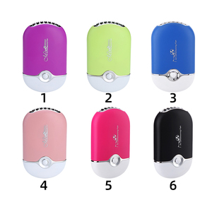 Portable <b>USB</b> Rechargeable Mini Bladeless Fan Handheld Eyelash Glue Dryer for Lash <b>Extension</b> Salon - Product Image 1