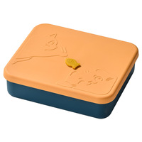Boîte à bento en silicone écologique, durable, sans BPA, réutilisable, étanche, pour conserver les plats, boîte à lunch en silicone