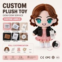 Nouveau jouet en peluche du fabricant de sirène mignon populaire K-Pop poupée personnaliser peluche peluche Figure