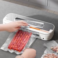 Dites adieu aux déchets alimentaires Le scellant sous vide compact garde les ingrédients frais pendant des semaines