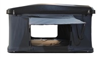 Tente de toit rigide pliable quatre saisons portable pour 2 personnes, modèle pop-up carré pour pick-up 4x4, marque privée OEM