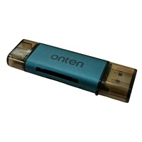 Lecteur de carte 2 en 1 USB-C/USB-A vers SD/TF, vente chaude transfrontalière