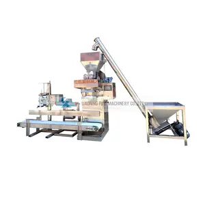 Automatic 25kg 50kg Sand Gravel Animal Feed Bagger weighing packing machine
