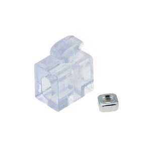 قالب فاصل ووصلة من كلوريد البولي فينيل شفاف من الألومنيوم من gوبو 20x17x26 لمثبتات الفواصل الصناعية - Product Image 5