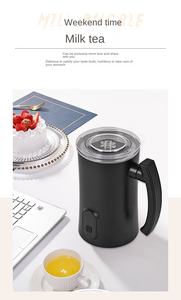 Dispositif de moussage de <span class=keywords><strong>lait</strong></span> électrique-Vapeur à <span class=keywords><strong>lait</strong></span> 4 en 1-Chauffage automatique et générateur de <span class=keywords><strong>mousse</strong></span> de <span class=keywords><strong>lait</strong></span> de refroidissement - Product Image 6