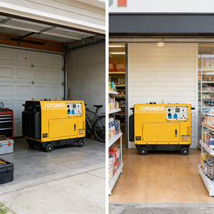 Groupe électrogène portable silencieux domestique 14KW 15KW 220V avec télécommande monophasé/triphasé démarrage 12V TC18000TD 15kva - Product Image 4