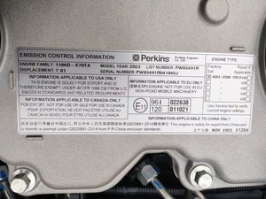 เครื่องยนต์รุ่น 1106D-E70TA กำลัง 129 กิโลวัตต์ 2200 รอบต่อนาที เหมาะสำหรับเครื่องจักรก่อสร้าง - Product Image 5