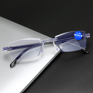 Gafas de Lectura <span class=keywords><strong>Bifocales</strong></span> con Protección de Luz Azul, sin Montura, con Enfoque Automático, Anti Luz Azul, para Presbicia, <span class=keywords><strong>Precio</strong></span> Económico al por Mayor - Product Image 3