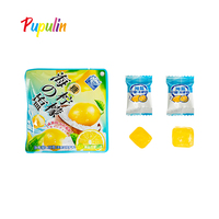 Cube de bonbons durs au sel de mer et au citron