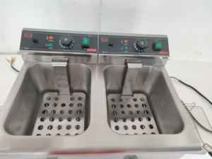 เครื่องทอดไฟฟ้าแบบตั้งโต๊ะ รุ่น DF-10L-2  2 ถัง 2 ตะกร้า - Product Image 6