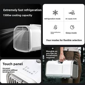 Petit <span class=keywords><strong>climatiseur</strong></span> <span class=keywords><strong>mobile</strong></span> à double usage <span class=keywords><strong>chaud</strong></span> <span class=keywords><strong>et</strong></span> <span class=keywords><strong>froid</strong></span> intégré multifonctionnel personnalisable adapté au camping en plein air - Product Image 3