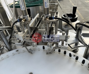 Automático 4 boquillas Vial pequeño 1mL 2ml 3ml 5ml 10ml Muestra de perfume Máquina de llenado y tapado de botellas - Product Image 5