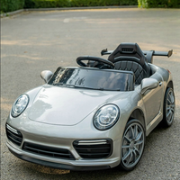 Voiture à pédales pour enfants à double batterie et double moteur, jouet excavatrice en plastique, jouet canard à pédales, voiture à pédales à bon prix