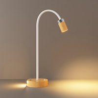 Décoration de maison intelligente moderne, lampes de nuit rechargeables par USB, détecteur de mouvement magnétique sans fil, lampe de table LED réglable DIY pour chevet