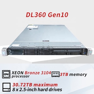 Serveur <span class=keywords><strong>HPE</strong></span> DL360/DL380 d'origine en gros d'usine avec GPU 1U/2U Rack Data Center Virtualization & AI Workloads Server - Product Image 2