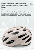 Nouveau casque de cyclisme d'été pour adultes, casque de vélo de route pour loisirs en plein air sans lumière pour hommes et femmes