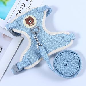 Gilet harnais anti-traction pour chat-Conception réfléchissante et respirante sans étranglement pour les activités de plein air ou les voyages - Product Image 2