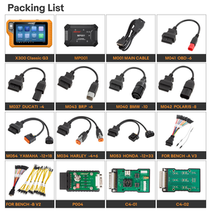 2025 OBDSTAR X300 Classic G3-Schlüsselprogrammierer mit integriertem CAN FD DoIP-Support Auto HD E-Auto Motorräder Jet Ski Key Master G3 - Product Image 6