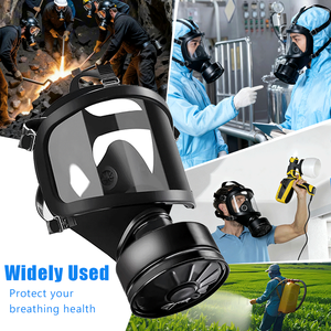 <span class=keywords><strong>Masque</strong></span> à gaz tactique MF14 en caoutchouc et plastique avec écran de protection en polycarbonate haute visibilité pour la protection <span class=keywords><strong>chimique</strong></span> destiné aux revendeurs - Product Image 6