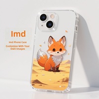 Coques de téléphone portable avec design animalier IMD, services de personnalisation OEM/ODM, fabricant direct, protection 360° TPU PET, coussin d'air