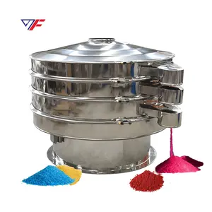 2024 Hot Sale High Efficiency Round Vibrating Screen Supplier Rotary Vibration Sieve For Powder Paint Gypsum Flour