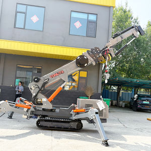 Mini <span class=keywords><strong>Gru</strong></span> Ragno Cingolata Tonlita da 3, 4, 5, 8 Tonnellate con Braccio Telescopico Idraulico Telecomandata e Portatile per l'Edilizia - Product Image 3