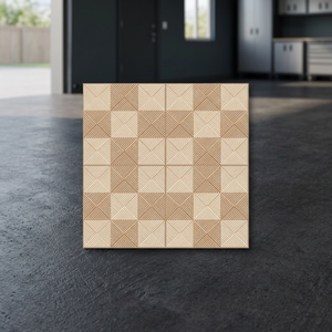 Carreaux de sol en porcelaine émaillée numérique 16x16 pouces Stone Designer pour parking, usage intensif extérieur Vistaar - Product Image 4