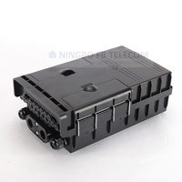 Caja de distribución de fibra óptica de 16 núcleos barata, caja de terminales de cable de caída IP65 con divisor óptico de 1x8 o 1x16 PLC