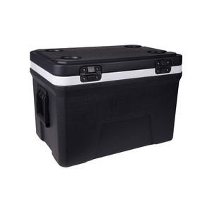 도매 캠핑 피크닉 블랙 단열 쿨러 박스 야외 휴대용 25L 식품 음료 보관 아이스 쿨러 박스 - Product Image 4