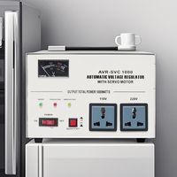 Régulateur de tension automatique de haute qualité 1000VA à 3000VA, stabilisateur monophasé 220V AC, servomoteur AVR avec temporisation pour utilisation SVC