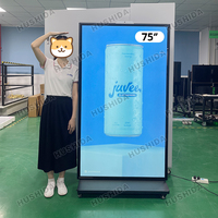 Señalización Digital OEM, Reproductor de Video Publicitario con Animación 4K, Pantalla LCD Interactiva para Interiores, Kiosco con Pantalla Táctil de Pie