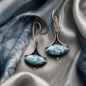 Orecchini a Goccia Colorati per Donne, Stile Vintage, Accessori per Orecchie da Indossare Quotidianamente - Product Image 3