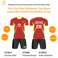 Maillots de football professionnels personnalisés pour clubs, uniformes d'équipe pour adultes, manches courtes d'été, respirants, séchage rapide, fournisseur d'équipements de football