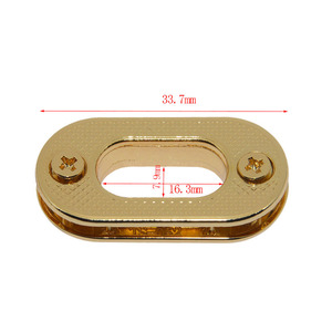 Diseño de moda personalizado bolso de hardware de metal para la cerradura del bolso de aleación de zinc de ajuste de empuje Twist Lock monederos <span class=keywords><strong>y</strong></span> accesorios para <span class=keywords><strong>bolsos</strong></span> - Product Image 4