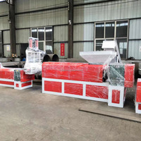 Machine de recyclage de plastique en granulés, petite machine d'extrusion à vis simple ou double pour PP, PE, ABS, PVC