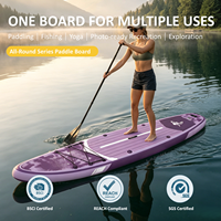 Planche de SUP de tourisme haut de gamme pour sports nautiques en plein air, planche à pagaie tout usage en PVC pour adultes, surf et pêche, système à 3 ailerons