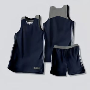 Camiseta de Baloncesto de Malla sin Mangas, Estilo Americano, Personalizada con Logotipo, Transpirable, de Secado Rápido, al Por Mayor - Product Image 2