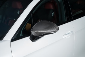 Carcasas de espejo retrovisor de fibra de carbono para Panamera 971,2 <span class=keywords><strong>2021</strong></span> 2022 2023 con volante a la izquierda y a la derecha - Product Image 4