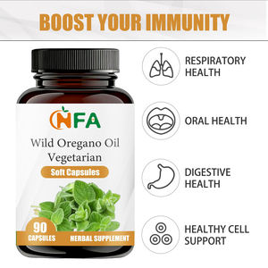 Cápsulas Vegetarianas de Aceite de Orégano Silvestre, Suplemento para la Salud Oral y Digestiva, Suministro de Fábrica - Product Image 3