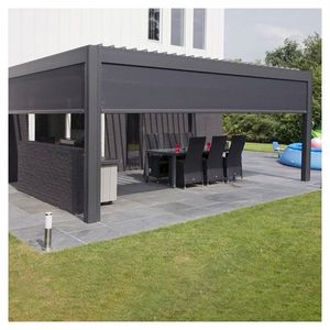Gazebo de Aluminio a Precio de Fábrica, Diseño Personalizado para Patio Exterior, 1 Pérgola - Product Image 6