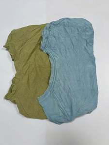 Venta al por mayor de fábrica, <span class=keywords><strong>Trapos</strong></span> de camiseta de color oscuro sin suciedad, paño de limpieza Industrial, <span class=keywords><strong>trapos</strong></span> de limpieza de pintor de algodón 100% - Product Image 2