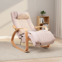 Fauteuil de massage relaxant pour tout le corps avec vibration, chauffage lombaire et ajustement du cou et des épaules
