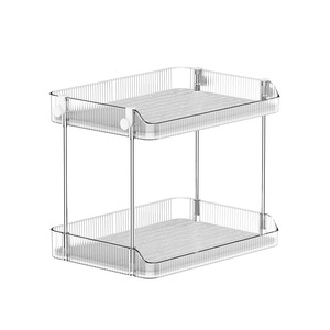 Multi Layer Desktop Storage Rack For Water Cups <b>Tea</b> Coffee Cosmetic Home Living Room Organizing Plastic 2 Sets <b>Standing</b> Type - Product Image 5