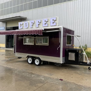 Factory Direct Large Commercial Coffee Food Trailer Custom Outdoor Mobile Vending Shop Truck for Sale - Product Image 2