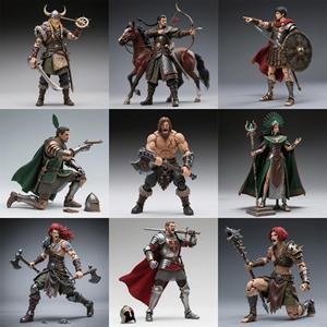 Fabrication sur mesure de figurines articulées en fonte, OEM ODM, société de conception artistique, marque de figurines, figurines d'<span class=keywords><strong>action</strong></span> en ABS et PVC - Product Image 3