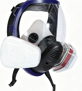 Máscara de Gas Completa con Filtros para Protección Respiratoria contra Productos Químicos, Pesticidas, Pintura en Aerosol, Polvo Industrial y Rescate en Incendios - Product Image 2