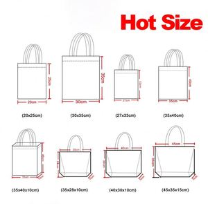 Lightweight <b>Reusable</b> Eco-Friendly Canvas Tote <b>Bag</b> with Zipper Closure for Grocery Shopping and Gift Use - Product Image 3