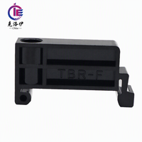 Connecteur de raccordement électrique TBR-F 10A 20A pour rail DIN, bornier de connexion sur rail, connecteur de positionnement pour fiche de rail, utilisation pour câblage électrique