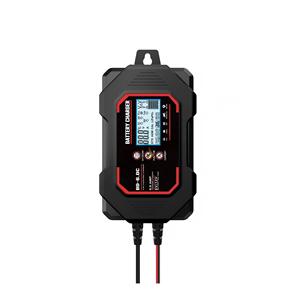 Chargeur de batterie de voiture 12V 6A à réparation par impulsions, affichage LCD, charge rapide intelligente, pour batteries AGM, Deep Cycle, GEL, Plomb-Acide, pour Auto et Moto - Product Image 2