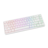 Hot Swap 68 Keys Gasket Mount Mechanical Keyboard Gaterson Outemu Red Switch PBT Double Shot Keycaps for Gaming